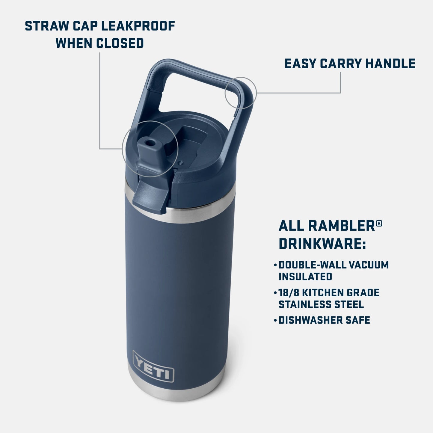 18 oz Water Bottle - US 3537