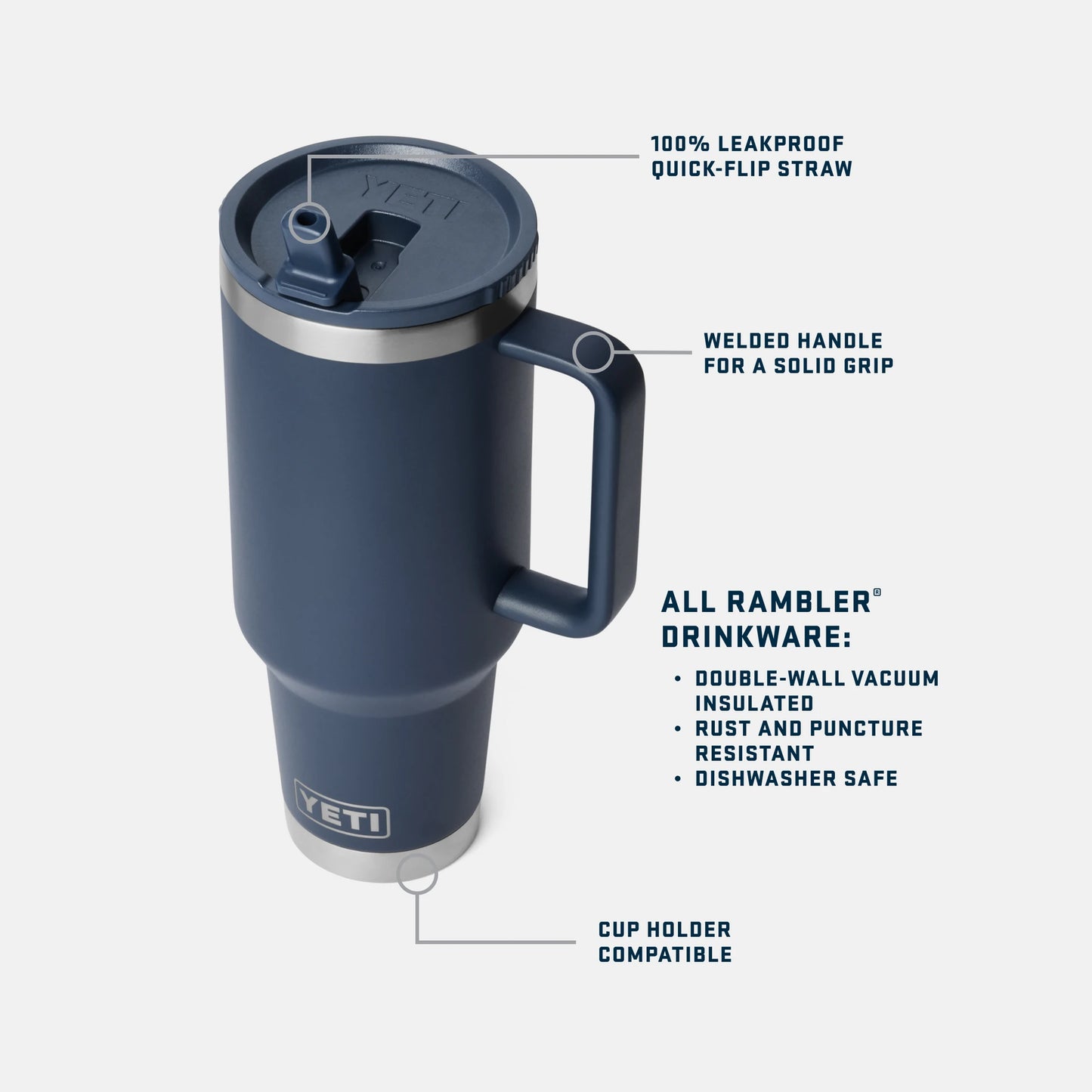 40 oz Travel Straw Mug - US 1967
