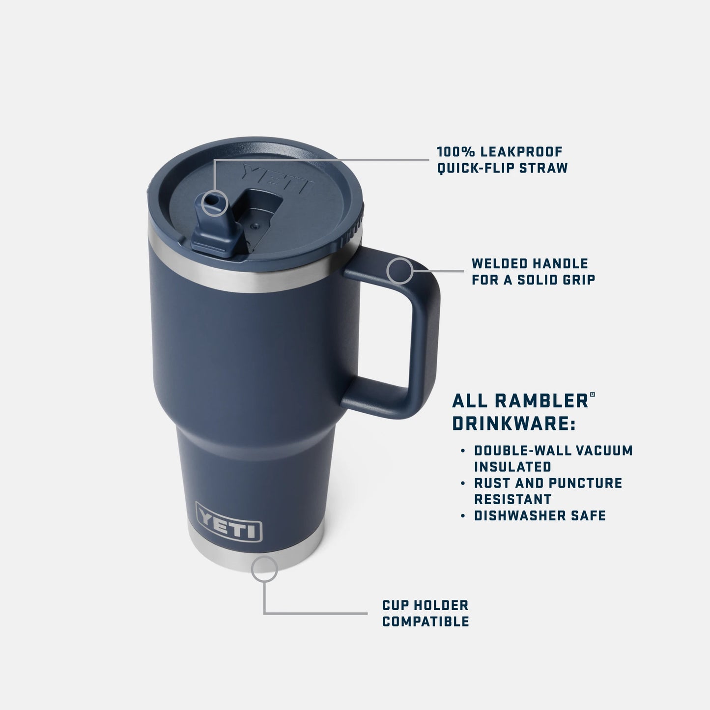 30 oz Travel Straw Mug - US 9908