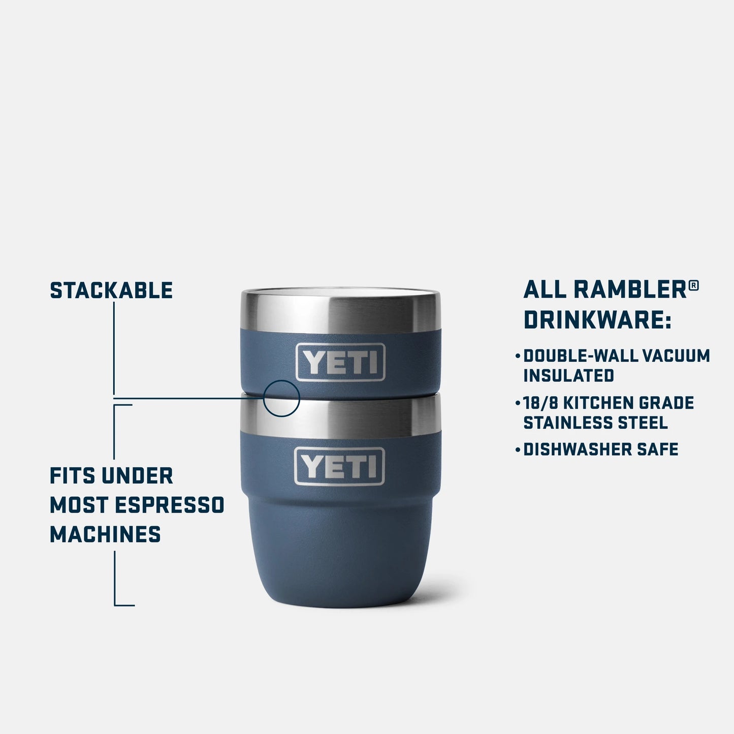 4 oz Stackable Cups - US 9082