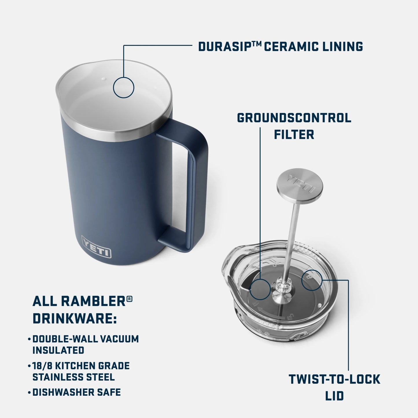 34 oz French Press - US 9370