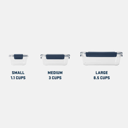 Medium Plastic Food Storage - US 6344