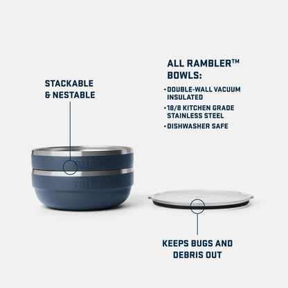 3.6 QT Insulated Low Bowl - US 0477